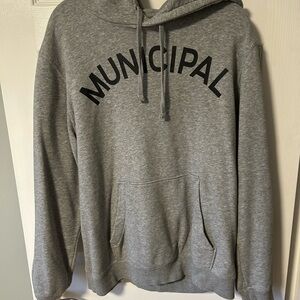 Men's Municipal Gray Hoodie